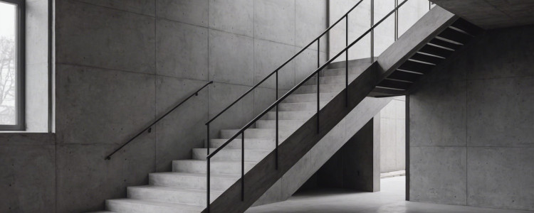 Изготовление бетонных лестниц в СПб — Отлив лестниц из бетона