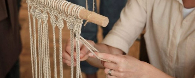 Макраме плетение сумки из тесьмы